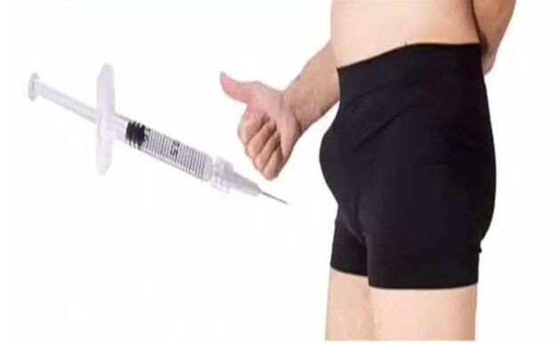 injeksion në penis